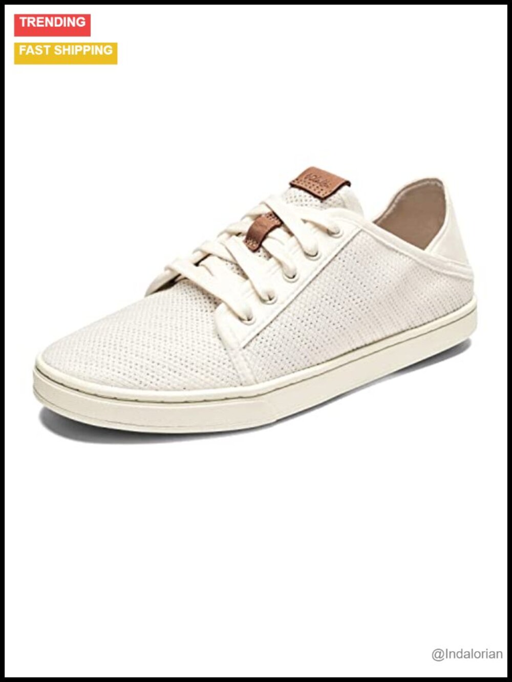 OluKai Pehuea Li Women's Lace-Up Sneakers with Drop-In Heel